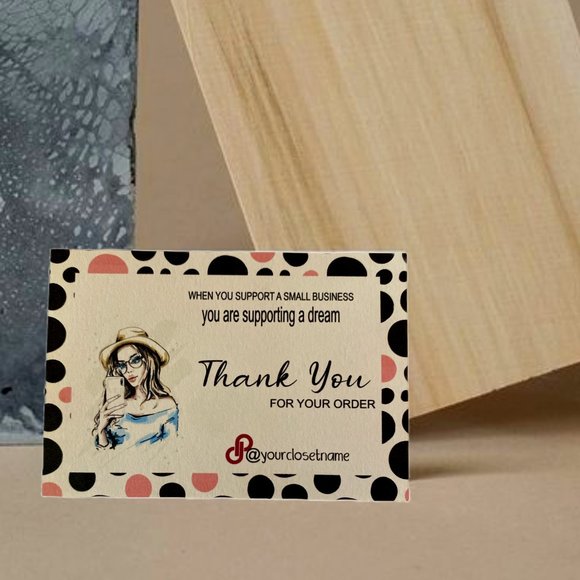 Poshmark Insert Thank You Cards - Picture 1 of 8